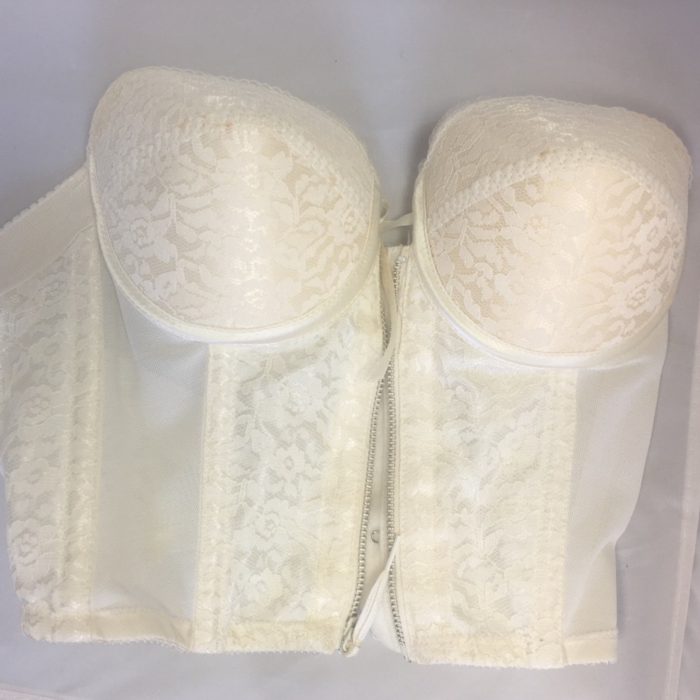 vintage strapless bra 1960 34a